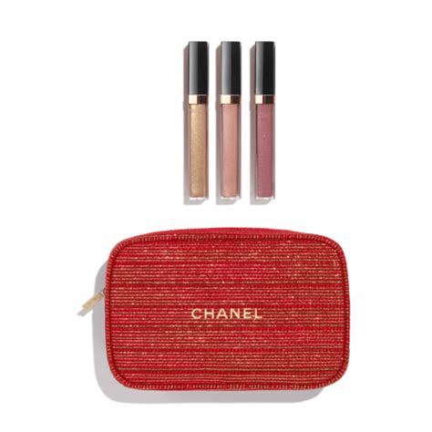 chanel holiday tweed gift set